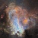 M 17, Nebulosa del Cisne, SII-Hα-OIII