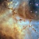 NGC 2239, Nebulosa Roseta, SII-Hα-OIII